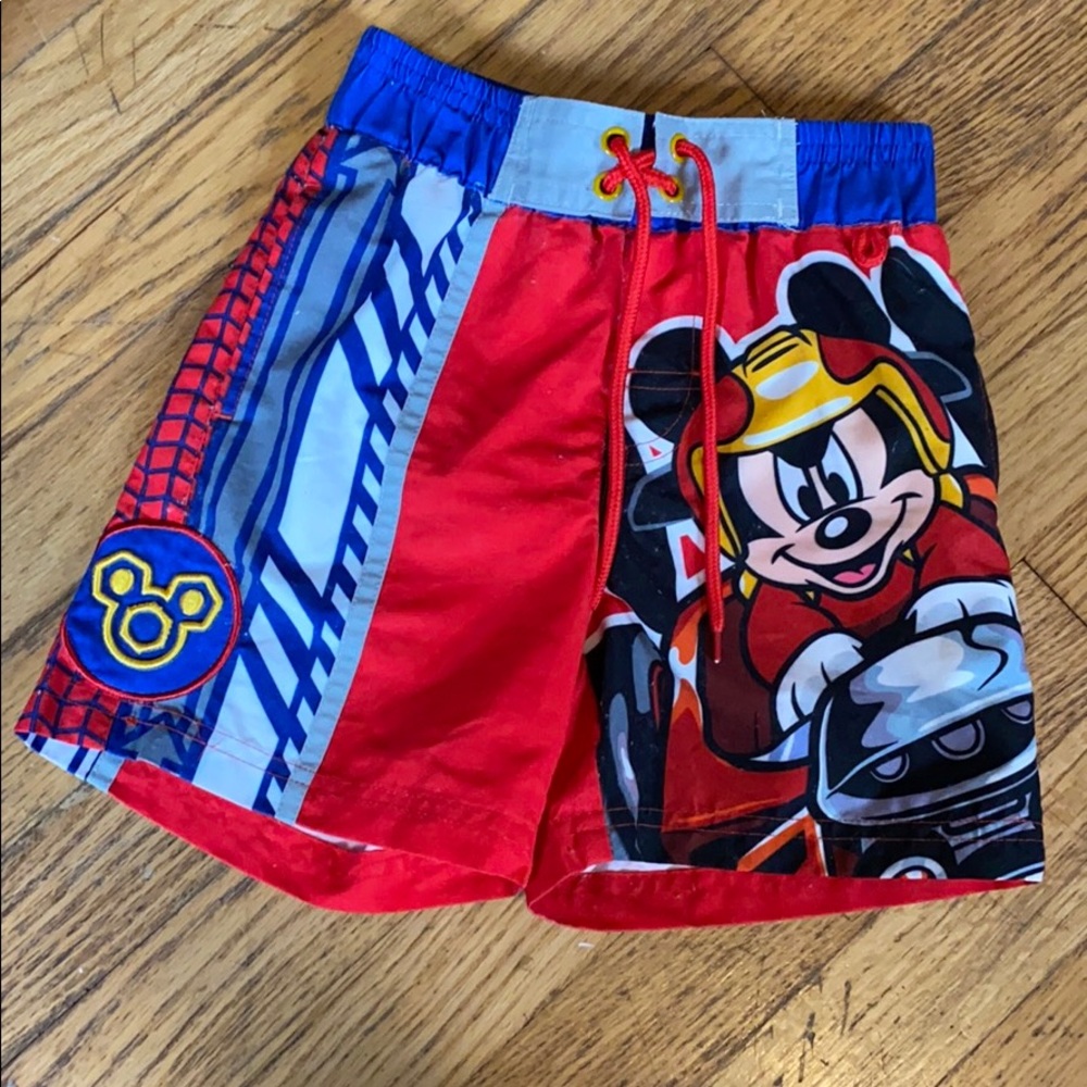 Disney Roadster Race Mickey Swim Trunks - 3